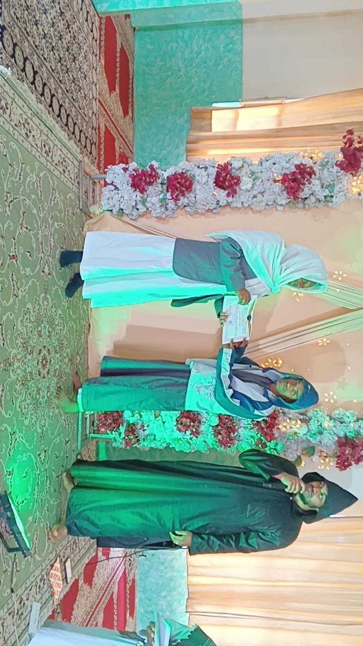 Students celebrating educational achievements
